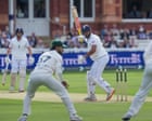 England v Pakistan: second men’s cricket Test, day two – live