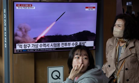 North Korea fires short-range ballistic missiles as regional tensions rise