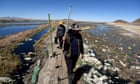 ‘We empower ourselves’: the women cleaning up Bolivia’s Lake Uru Uru