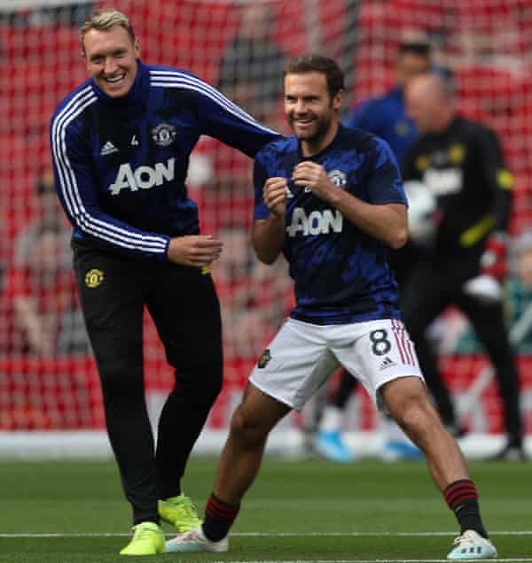 A £1.1bn tale of woe: the story of Manchester United’s lost decade | Manchester United 7 Phil Jones and Juan Mata