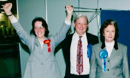 Vaughan, left, was a Labour councillor in Fulham from 1998 to 2006.