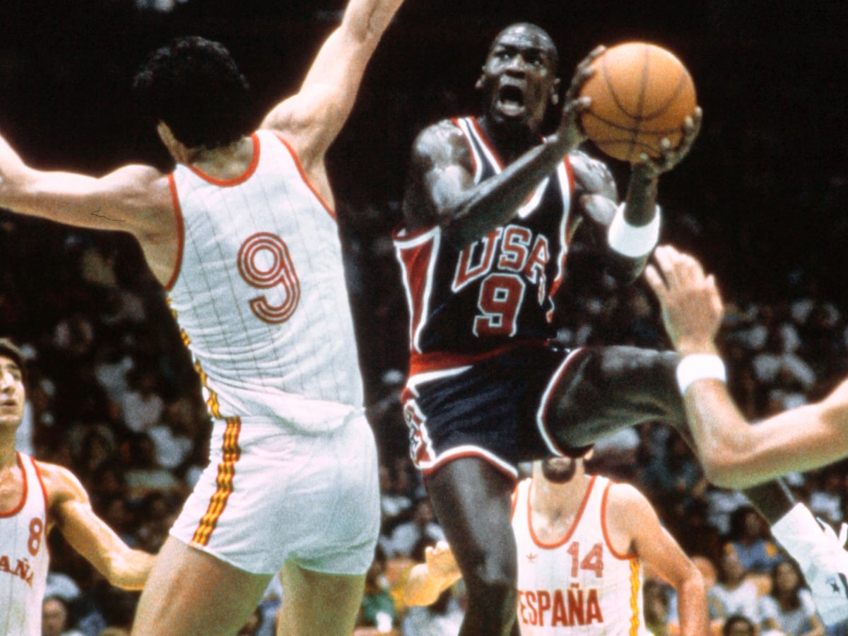 Michael Jordan's Olympic Converse sell for record six-figure sum at auction  | Michael Jordan | The Guardian