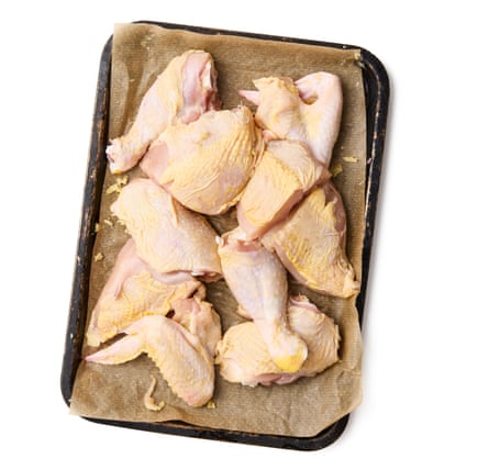 Felicity Cloake’s Sri Lankan chicken curry 01a. chicken pieces marinating
