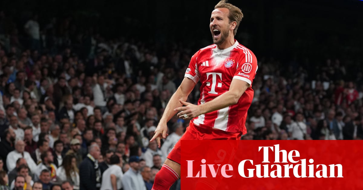 Real Madrid v Bayern Munich: Champions League quarter-final first leg – live