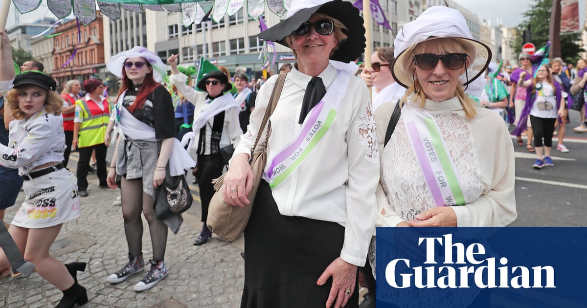 Women take part in the Processions living artwork in the UK | Art and ...