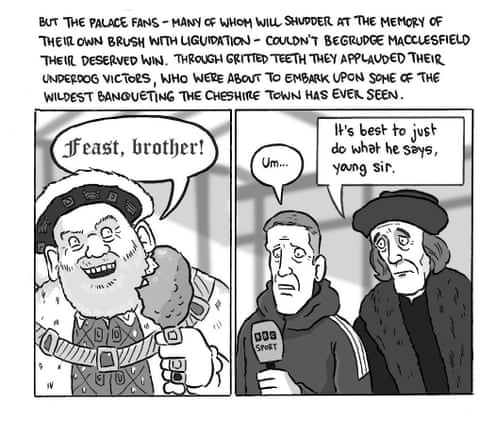David Squires on … the magic of the Cup as Macclesfield dethrone Crystal Palace, panel 7