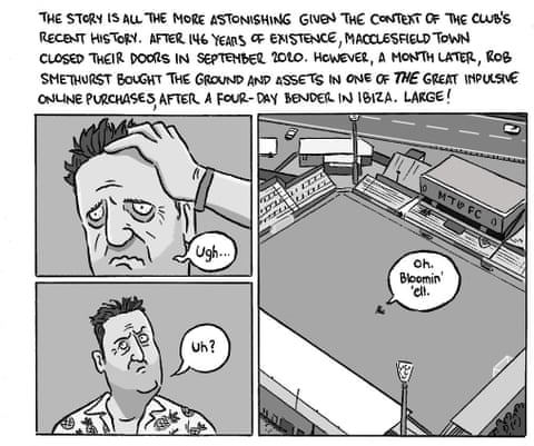 David Squires on … the magic of the Cup as Macclesfield dethrone Crystal Palace, panel 3