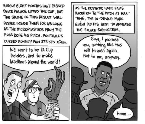 David Squires on … the magic of the Cup as Macclesfield dethrone Crystal Palace, panel 6