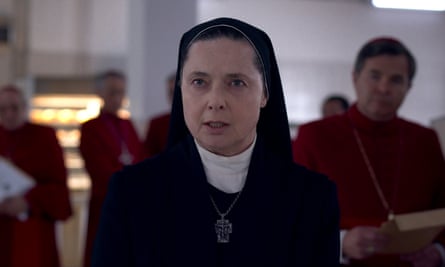 Isabella Rossellini as Sister Agnes.