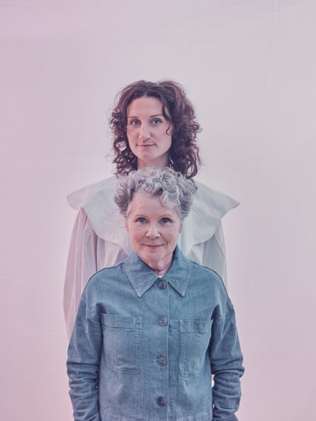Imelda Staunton and Bessie Carter photographed in London for the Observer New Review by Phil Fisk.