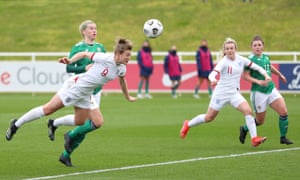 White scores England’s second goal.