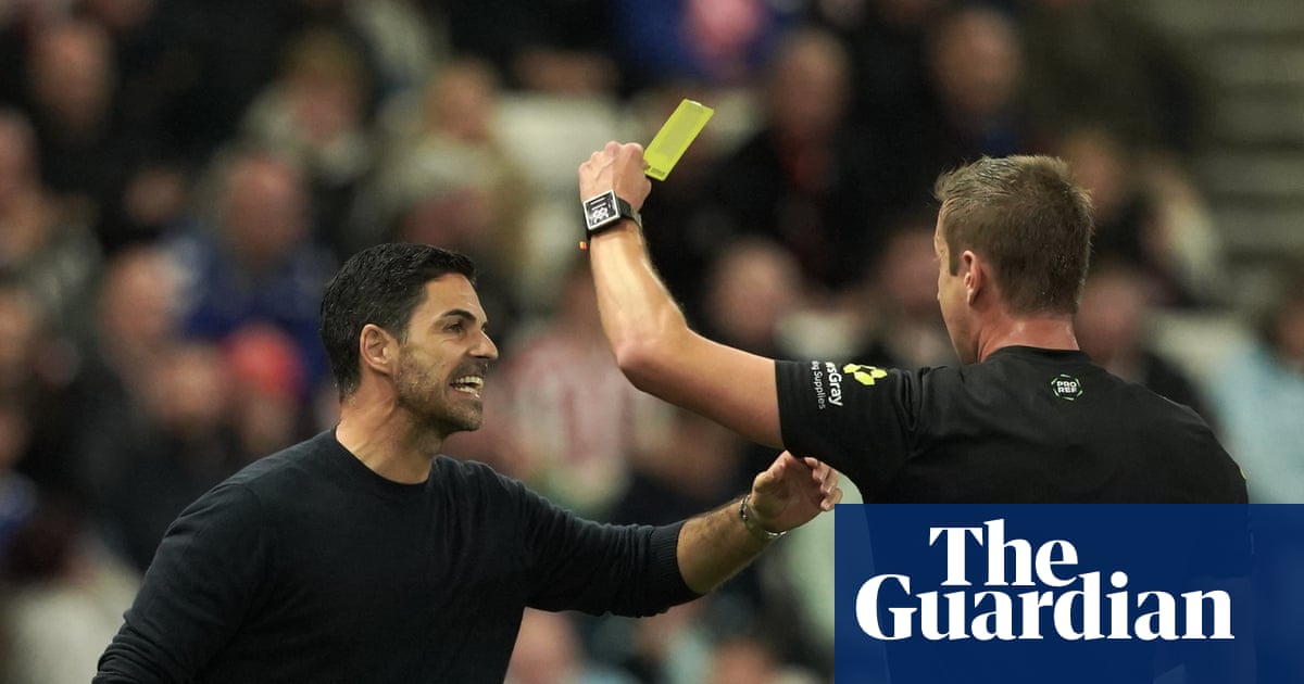 Arteta embraces perfect storm to play the victim in game of his own making | Barney Ronay