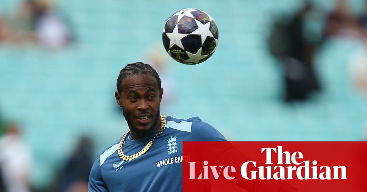 England v New Zealand: second men’s Test, day one – live