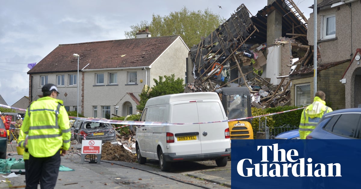 Couple charged over death of two-year-old boy in gas explosion | UK news | The Guardian