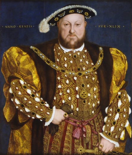 Holbein’s portrait of Henry VIII from 1540.