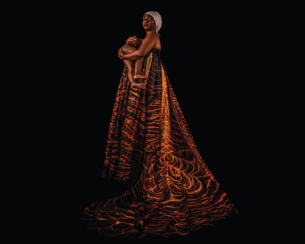 A woman