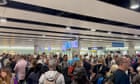 Queues as electronic passport gate technology fails at UK airports