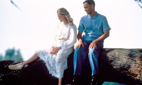 characters Jenny Curran & Forrest Gump in the film adaptation