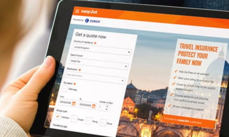 easyJet travel insurance is in partnership with Collinson and underwritten by Zurich Insurance.