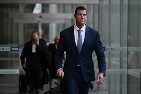 Ben Roberts-Smith leaves the federal court of Australia in Sydney last year