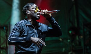Tinie Tempah at the Kendal Calling music festival