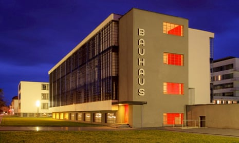The Bauhaus Meisterhauser in Dessau-Rosslau, Germany, designed by Walter Gropius, an example of the school’s ideal for urban living.