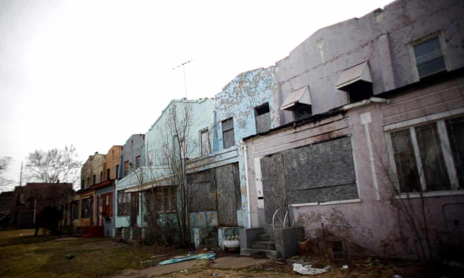 Abandoned homes in Gary, Indiana