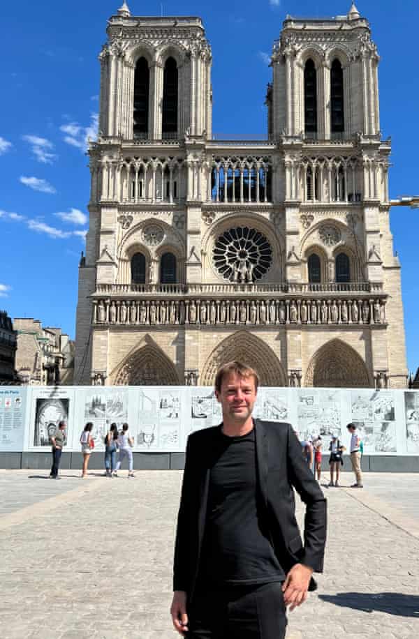 Bas Smets in Notre Dame.
