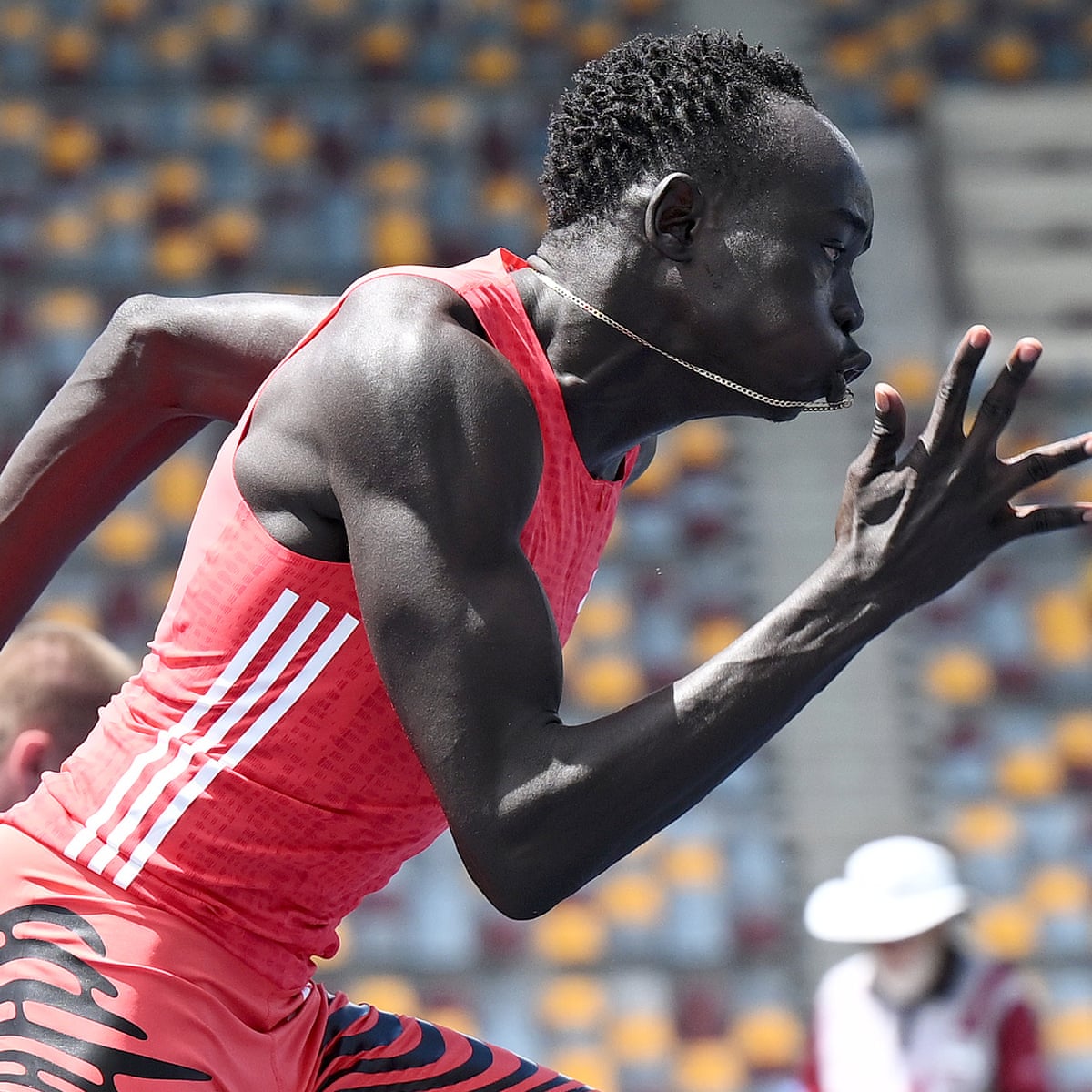 Unruffled, unstoppable: Gout Gout's sparkling rise continues with 100m U20 title in Brisbane | Athletics | The Guardian