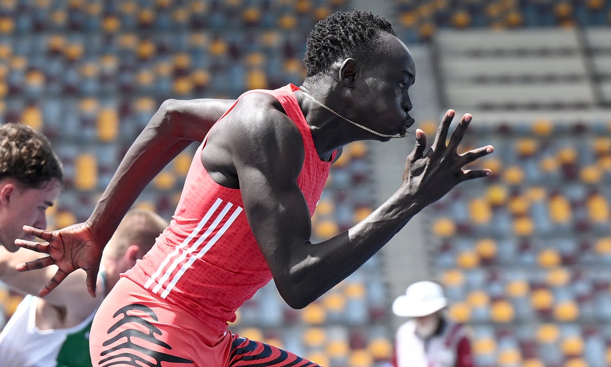 Unruffled, unstoppable: Gout Gout's sparkling rise continues with 100m U20 title in Brisbane | Athletics | The Guardian