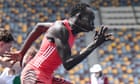 Unruffled, unstoppable: Gout Gout's sparkling summer continues with 100m title in Brisbane