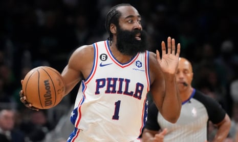 James Harden 'ecstatic' after reported trade from 76ers to Clippers |  Philadelphia 76ers | The Guardian