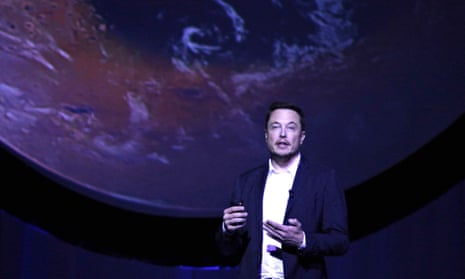 Elon Musk unveils his plans to colonise Mars.