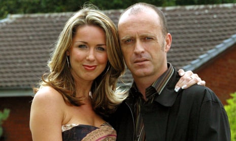 Brookside Close for comfort … Claire Sweeney as Lindsey and Paul Usher as Barry.