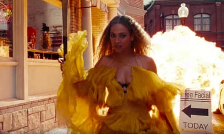 ‘There’s an incredible amount of mystical and spiritual imagery throughout, Beyoncé swimming through water or walking through fire, seeking to purify her troubled soul.’