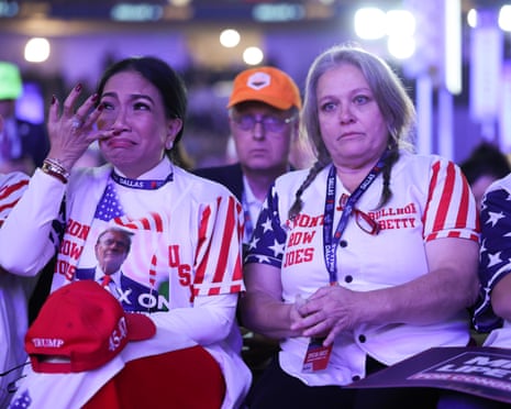 Attendees watch the program on the first day of the 2026 Republican National Convention in Dallas, Texas, 09 September 2026.