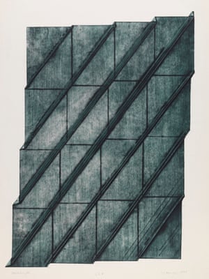 Seven Foldings 1975, by Dóra Maurer