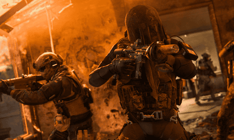 Spraying for victory … Call of Duty: Modern Warfare III.