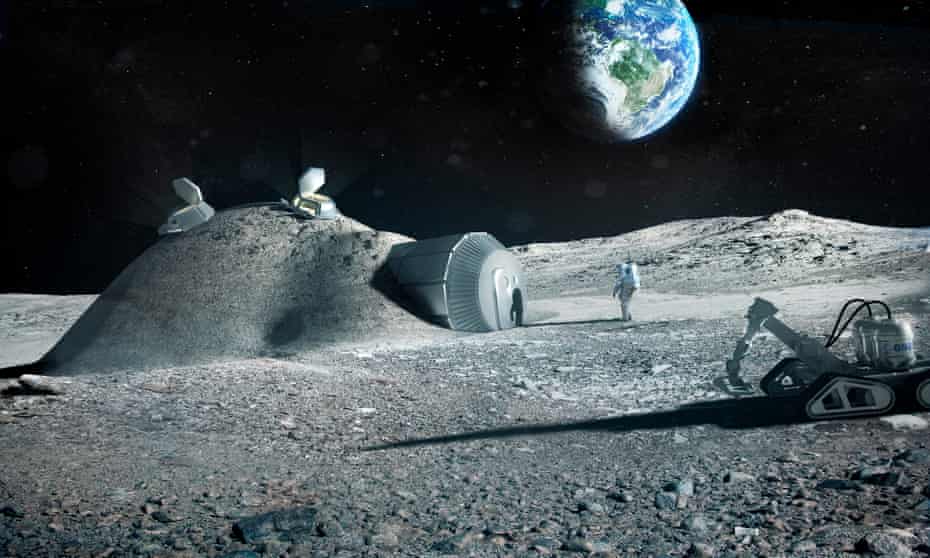 Is A Moon Village The Next Step For Space Exploration Esa S Chief Thinks So The Moon The Guardian Is A Moon Village The Next Step For Space Exploration Esa S Chief Thinks So The Moon The Guardian