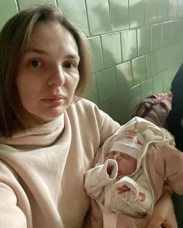 Natalya Tyshchuk and baby Mia