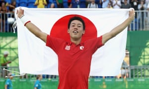 Kei Nishikori Takes Advantage Of Drained Rafael Nadal To Win Bronze Sport The Guardian