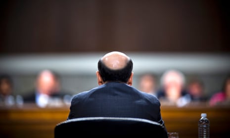 Federal Reserve chairman Ben Bernanke testifies before Congress in October 2011.