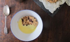 Perfect spotted dick.