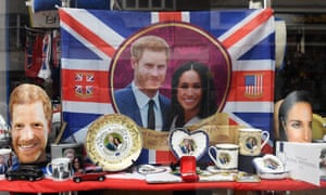 Royal wedding merchandise on sale in Windsor. The ABC has come under fire from News Corp and Coalition MPs for sending a TV crew to London to cover the nuptials.