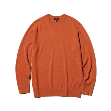 Uniqlo 100% cashmere crew neck jumper.