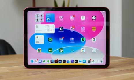 Apple iPad | modern The 10th-gen finally gets Guardian | review: iPad design tablet