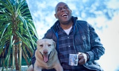 Ainsley Harriott and his dog