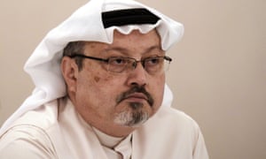 Jamal Khashoggi at a press conference in Manama on 15 December 2014. 2796.jpg?width=300&quality=85&auto=forma