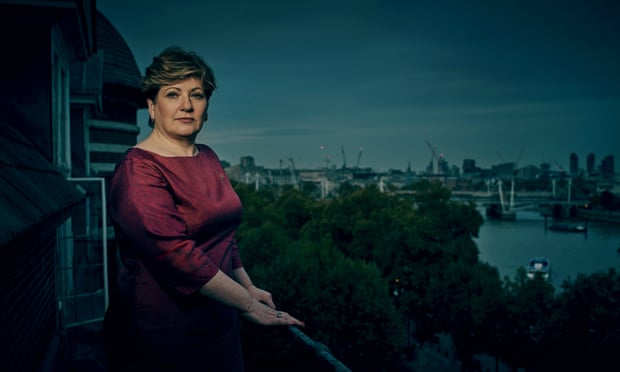 Emily Thornberry, photographed outside her office in Portcullis House, Westminster, last month