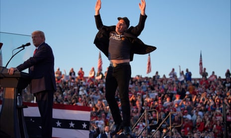 Elon Musk made quite the entrance at Donald Trump’s rally in Butler, Pennsylvania on 5 October.
